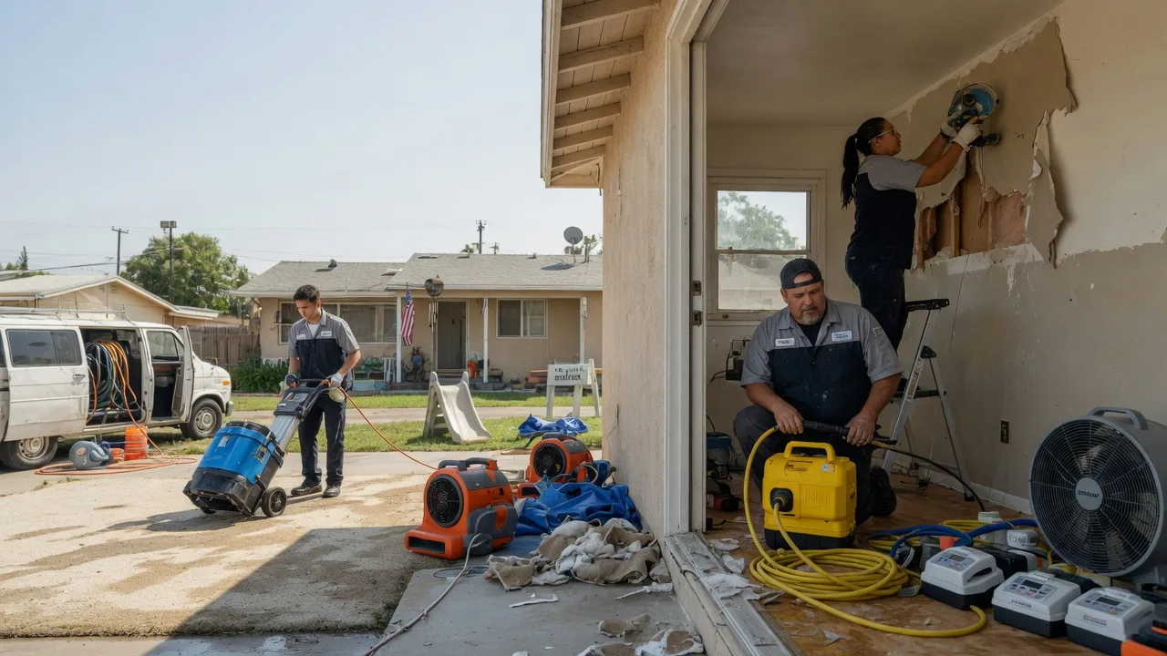 Water Damage Restoration in Newport Beach, CA near me